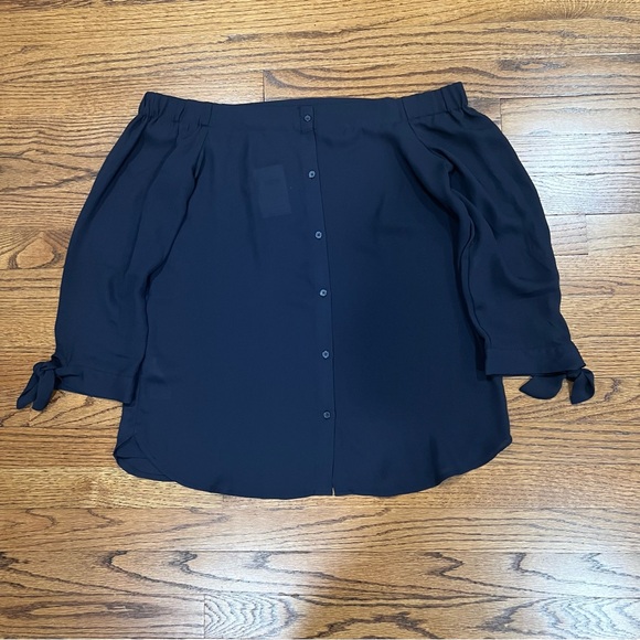 Banana Republic off the shoulder top NWT - Picture 4 of 6